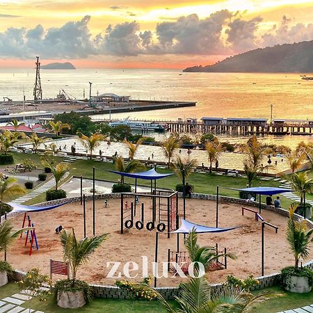 #5 Jesselton Quay City Pads Seaview By Zeluxo Kota Kinabalu Buitenkant foto
