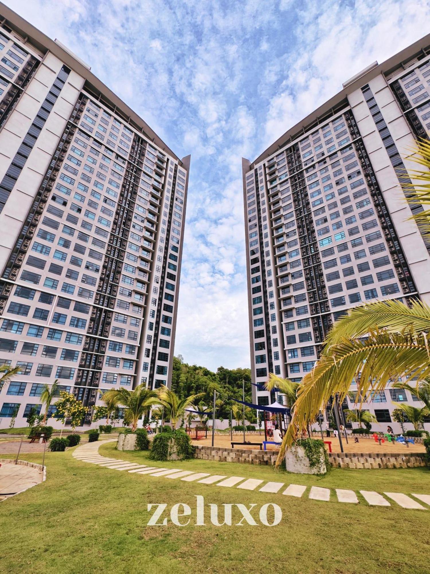 #5 Jesselton Quay City Pads Seaview By Zeluxo Kota Kinabalu Buitenkant foto