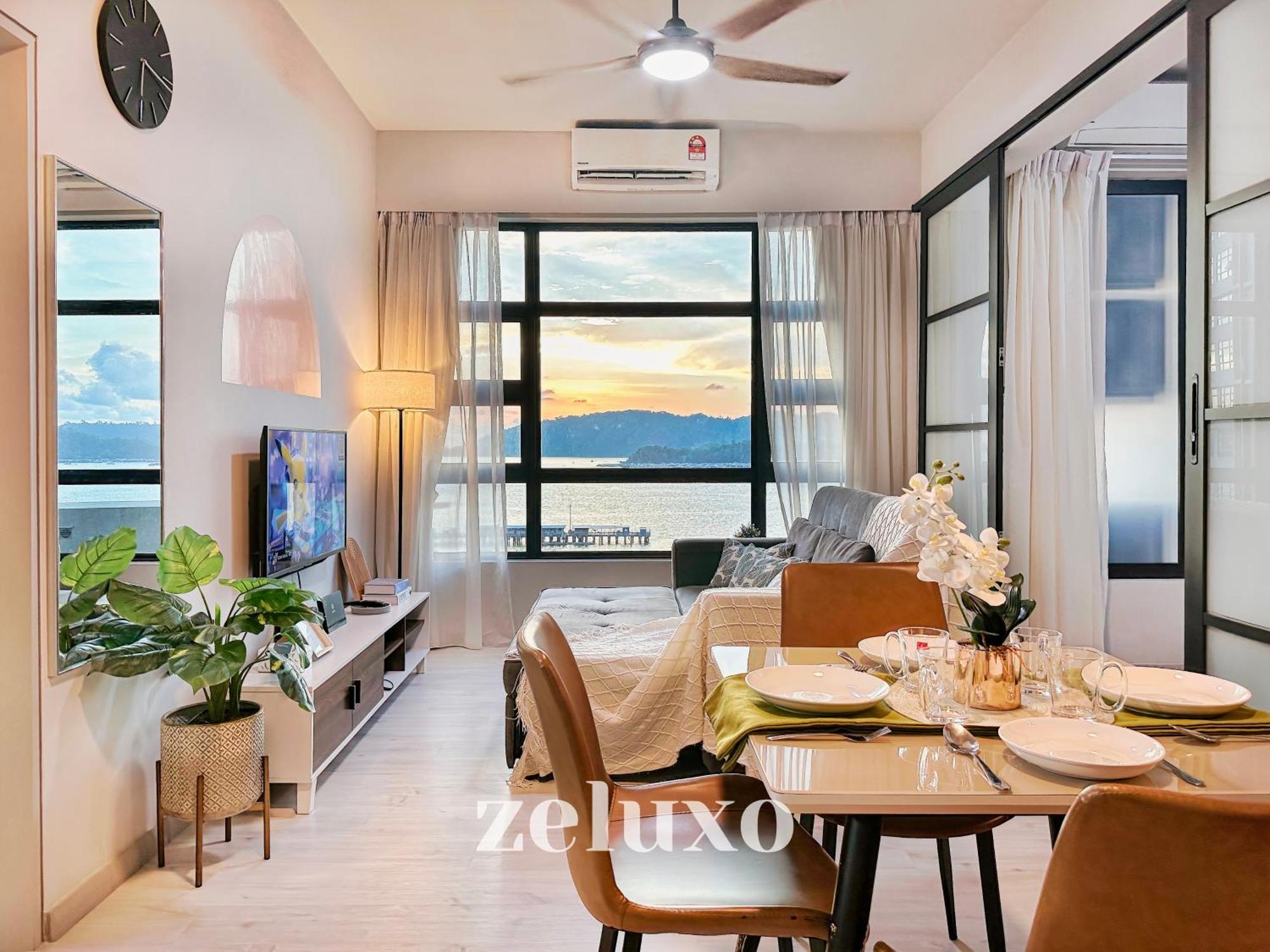 #5 Jesselton Quay City Pads Seaview By Zeluxo Kota Kinabalu Buitenkant foto