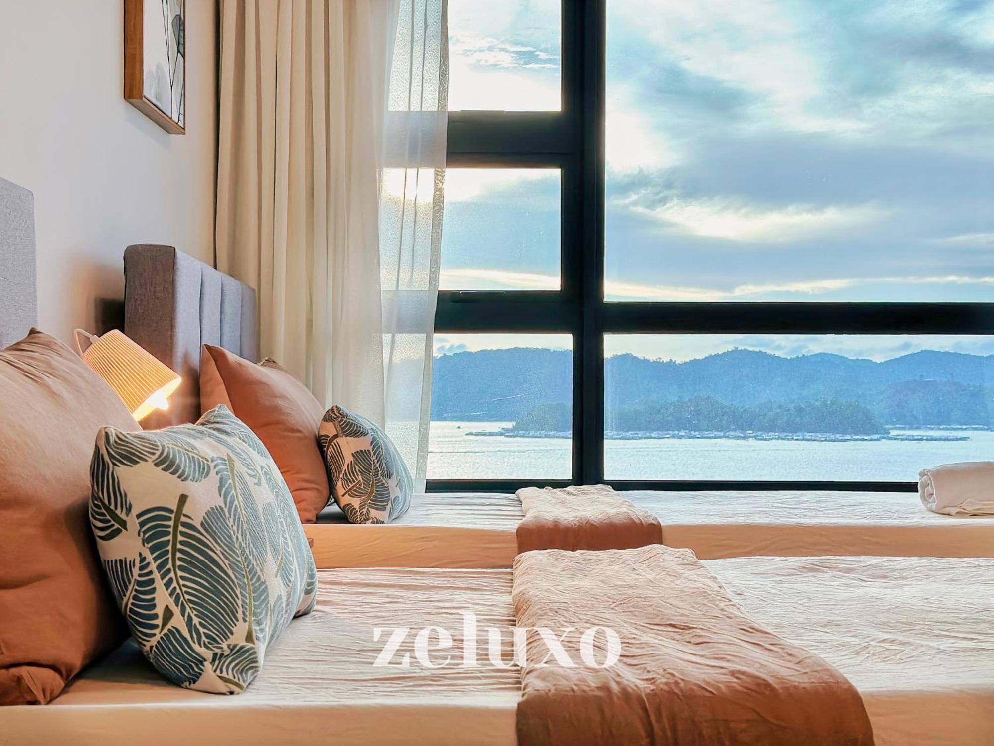 #5 Jesselton Quay City Pads Seaview By Zeluxo Kota Kinabalu Buitenkant foto
